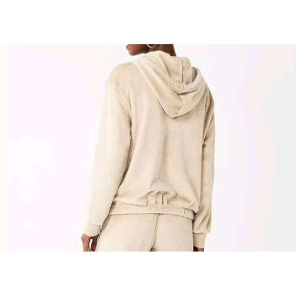 Mickey Mouse Sweater Size Small/Medium Natural Color Hooded Super Soft - Picture 4 of 14